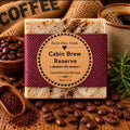 Cabin Brew Reserve - Men's Goat Milk Soap Bar - Cedarwood, Patchouli, Vanilla, Clove